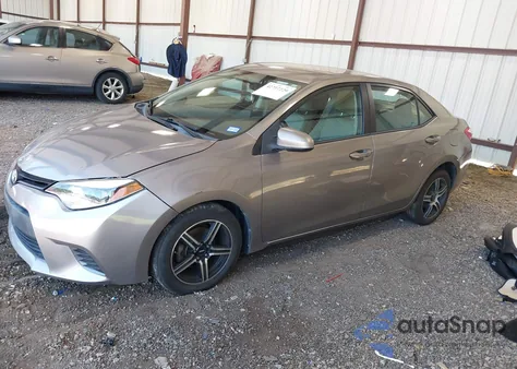 2016 Toyota Corolla Le from USA, damaged, VIN 5YFBURHE9GP434628
